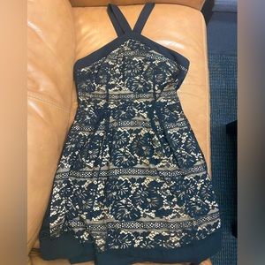 Francesca’s black lace dress. Size Medium. Like new